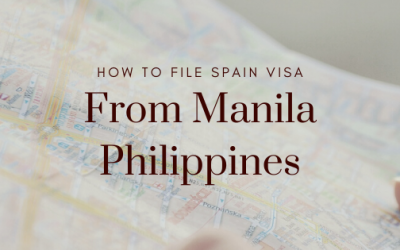 How to File Spain Visa Application from Manila